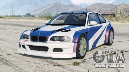 BMW M3 GTR (E46) Most Wanted〡add-on v2.2 pour GTA 5