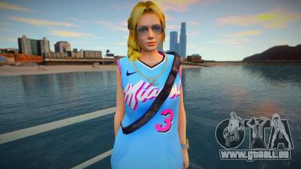 DOA Helena Douglas Fashion Casual V3 Miami Heat für GTA San Andreas