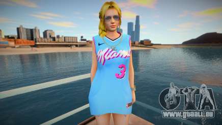 DOA Helena Douglas Fashion Casual V2 Miami Heat für GTA San Andreas