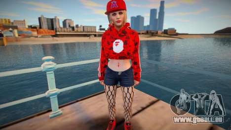 GTA Online Outfit Casino and Resort Agatha Baker pour GTA San Andreas