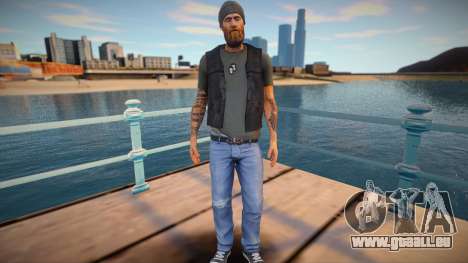 Real biker für GTA San Andreas