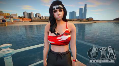 GTA Online Skin Ramdon Female Latin 1 Fashion Ca pour GTA San Andreas