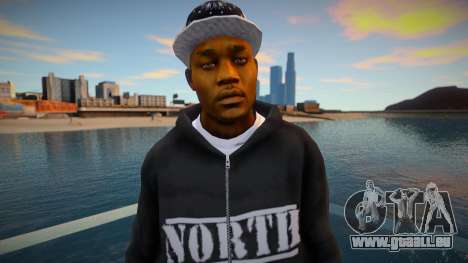 Black guy north style pour GTA San Andreas