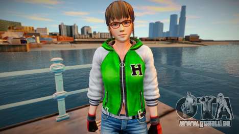 Dead Or Alive 5 - Hitomi (Costume 2) v3 pour GTA San Andreas