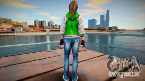 Dead Or Alive 5 - Hitomi (Costume 2) v3 pour GTA San Andreas