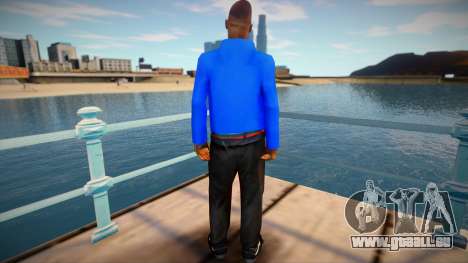 Black Guy In A Blue Sweater pour GTA San Andreas