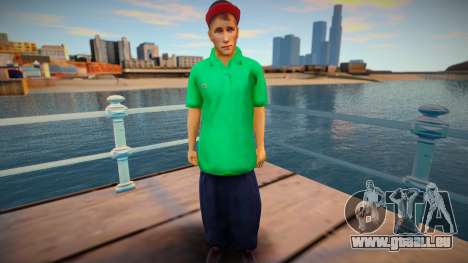 Youngster Lacoste shirt pour GTA San Andreas