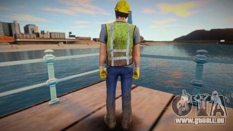 GTA Online Skin Construction Workers v2 pour GTA San Andreas