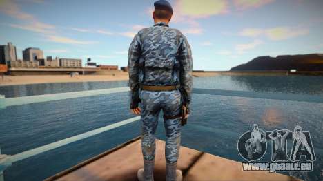 Commando russe vêtus d’un gilet pare-balles pour GTA San Andreas