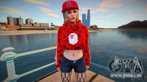 GTA Online Outfit Casino and Resort Agatha Baker pour GTA San Andreas