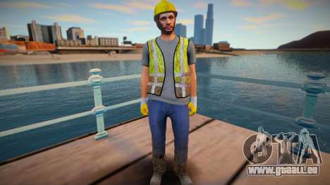 GTA Online Skin Construction Workers v2 für GTA San Andreas