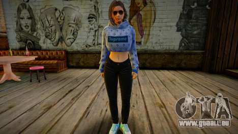Samantha Samsung Assistant Virtual - Hoodie v2 pour GTA San Andreas