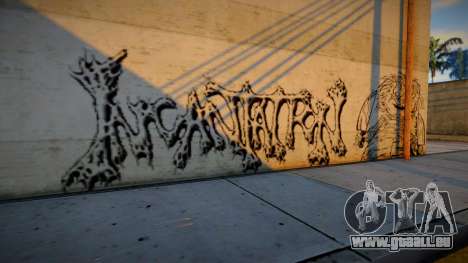 Horror Graffiti Around and road pour GTA San Andreas