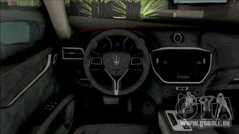 Maserati Ghibli III Taxi (Carbon) für GTA San Andreas