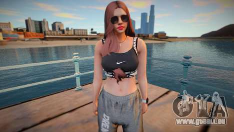 GTA Online Skin Ramdon Female 9 Fashion v2 für GTA San Andreas