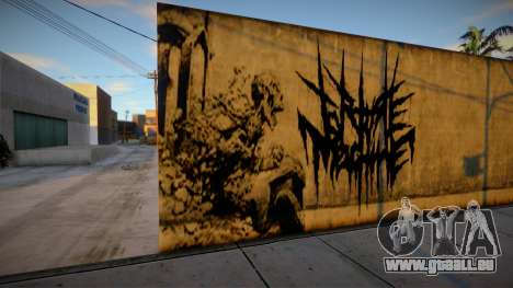 Horror Graffiti Around and road pour GTA San Andreas