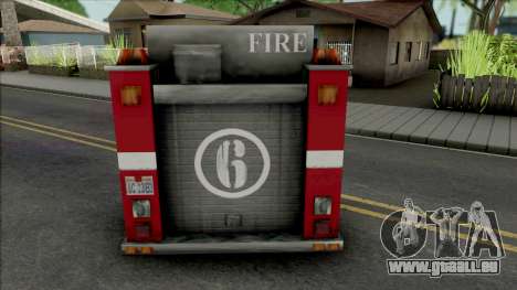 Firetruck from GTA LCS pour GTA San Andreas