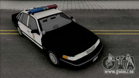 Ford Crown Victoria 1995 CVPI LAPD v2 pour GTA San Andreas