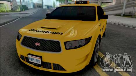 Vapid Torrence Taxi Downtown v2 pour GTA San Andreas