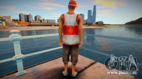 Street thug short pants pour GTA San Andreas