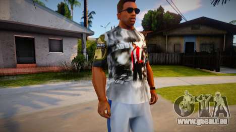 Daddy Yankee T-Shirt for CJ für GTA San Andreas