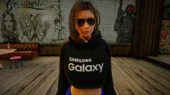 Samantha Samsung Assistant Virtual Casual cro v2 pour GTA San Andreas