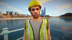 GTA Online Skin Construction Workers v1 pour GTA San Andreas