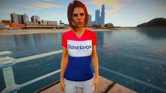 Mädchen in Reebok Jacke für GTA San Andreas