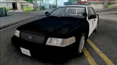 Ford Crown Victoria 2000 CVPI LAPD v2 pour GTA San Andreas