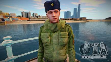 Sergent-chef en uniforme d’hiver pour GTA San Andreas