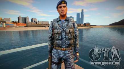 Commando russe vêtus d’un gilet pare-balles pour GTA San Andreas