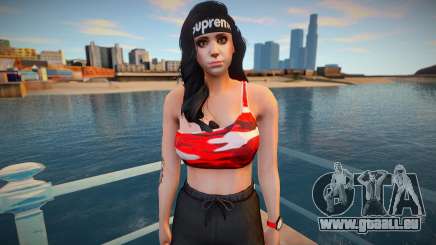 GTA Online Skin Ramdon Female Latin 1 Fashion Ca pour GTA San Andreas