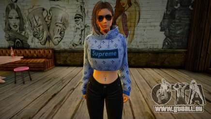 Samantha Samsung Assistant Virtual - Hoodie v2 pour GTA San Andreas