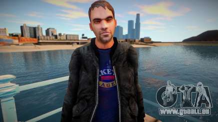 Passant in schwarzer Jacke für GTA San Andreas