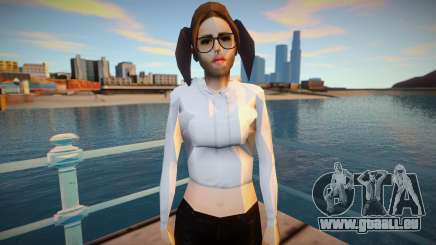 Fille en vêtements à la mode v1 pour GTA San Andreas