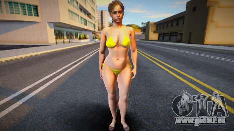 Curvy Claire Bikini (good model) pour GTA San Andreas