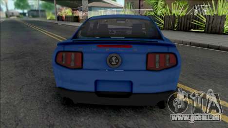 Ford Mustang Shelby GT500 2010 pour GTA San Andreas