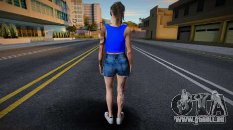 Claire Denim Shorts (good skin) für GTA San Andreas
