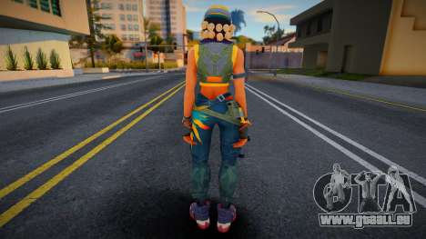 Raze From Valorant für GTA San Andreas