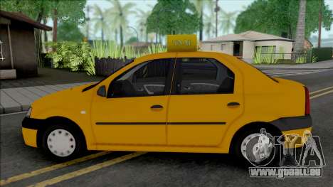Dacia Logan 2004 Taxi pour GTA San Andreas