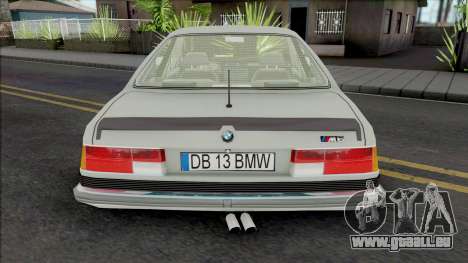 BMW M6 E24 White pour GTA San Andreas
