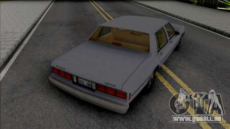 Chevrolet Caprice 1989 LAPD Unmarked für GTA San Andreas