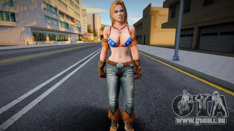 Dead Or Alive 5 - Tina Armstrong (Costume 1) 5 pour GTA San Andreas