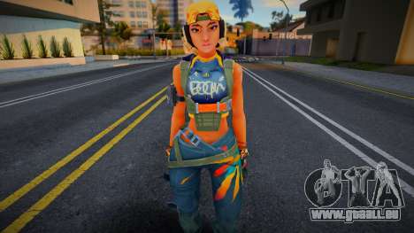 Raze From Valorant pour GTA San Andreas