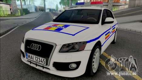 Audi Q5 2010 Politia Romana pour GTA San Andreas