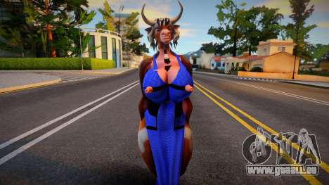 Anthro Cow Lady pour GTA San Andreas