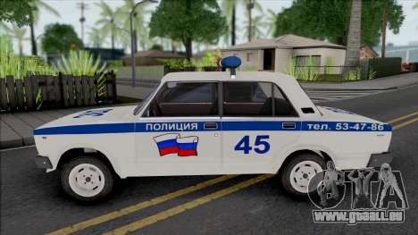 VAZ-2105 Police pour GTA San Andreas