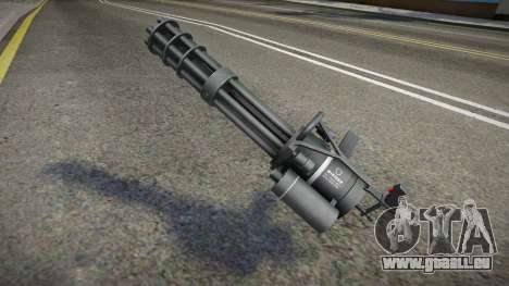 Quality Minigun pour GTA San Andreas