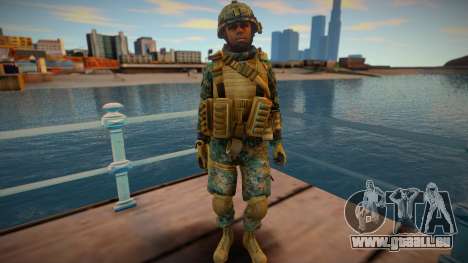 Call Of Duty Modern Warfare - Woodland Marines 7 pour GTA San Andreas