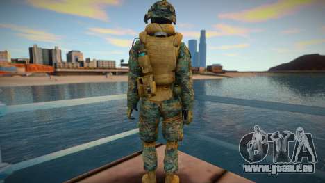 Call Of Duty Modern Warfare - Woodland Marines 4 pour GTA San Andreas